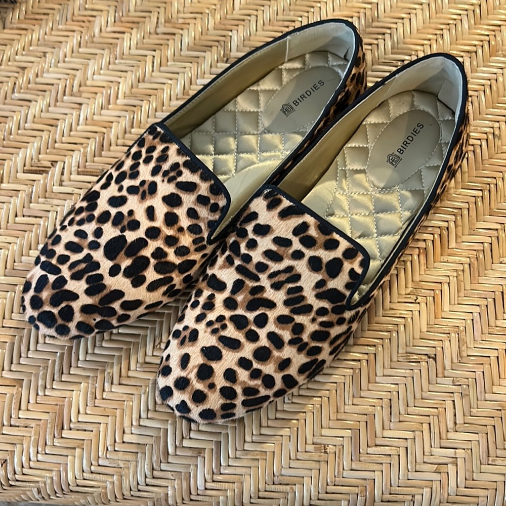 Birdies The Starling Cheetah Print Size 9 Excellent used condition.